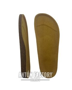 BIOS PISO SUELA CALZADO MICRO FIBRA BEIGE