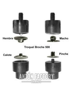 Troquel Broche Presión 500